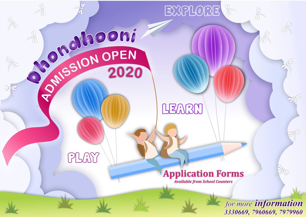 Dhondhooni 2020 Admission open.
dhondhooni.edu.mv/application