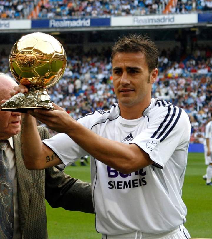 The only defender in this century to win the ballon d\or. Happy birthday Fabio Cannavaro. 