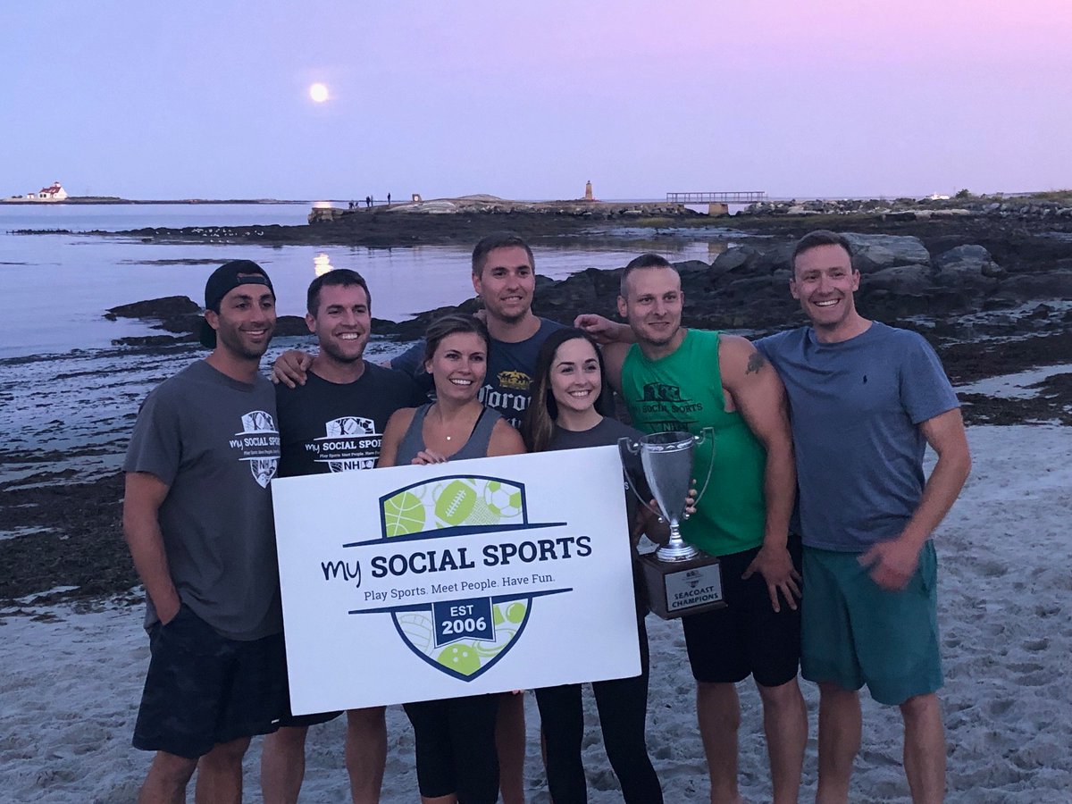 MySocialSports's tweet photo. Last night we held our Beach Volleyball Championships for the Seacoast Leagues. Congratulations to the Setters of Catan who defeated the Squad in the Lobster Division, and to Balls Deep who defeated the Sets Offenders in the Shark Division. Thanks for a fun night! #havefun https://t.co/p54qccd4dj