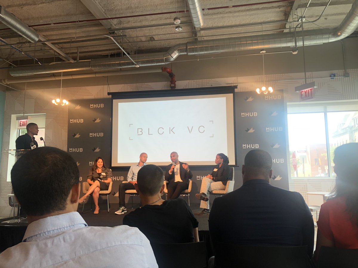 symonejacks's tweet photo. Great networking and discussions at the @BLCKVC conference! It’s important to connect, share our wins and challenges, and to figure out ways to recruit and prepare more Black talent to enter tech entrepreneurship and VC. Big thanks to: @frederikg191 @DMikeAsem @M25vc https://t.co/XsAev3F4qR