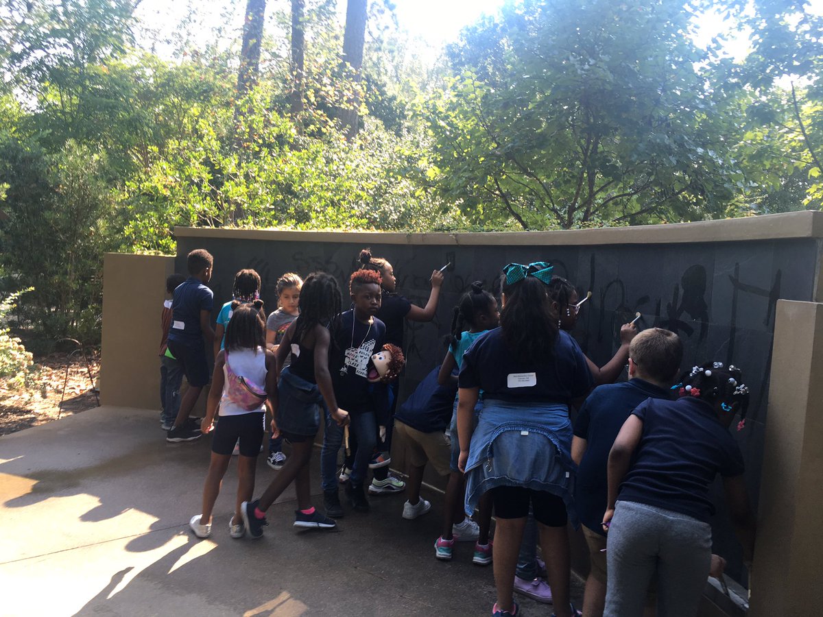 Sims Second Graders visit the Atlanta Botanical Gardens #Outlaw’s Class rocks #outdoor classroom #learning and growing <a href="/dl_sims/">D.L. Sims Elementary</a> <a href="/RockdaleSchools/">Rockdale County Public Schools</a>