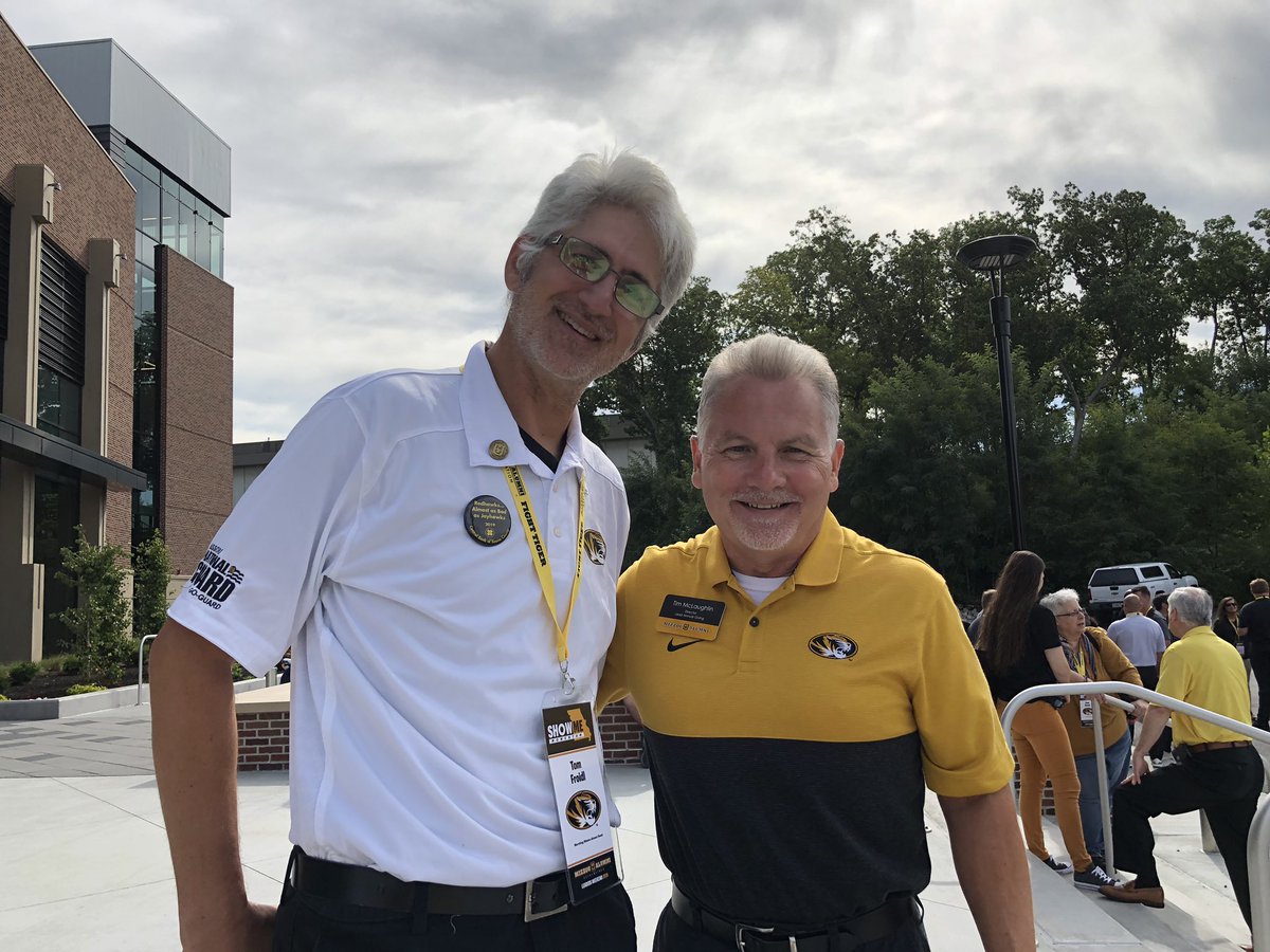 mohofro's tweet photo. Got to tour the south end zone with alumni leaders #MizzouLW2019 @TomFroidl https://t.co/eoz0ruiYX4