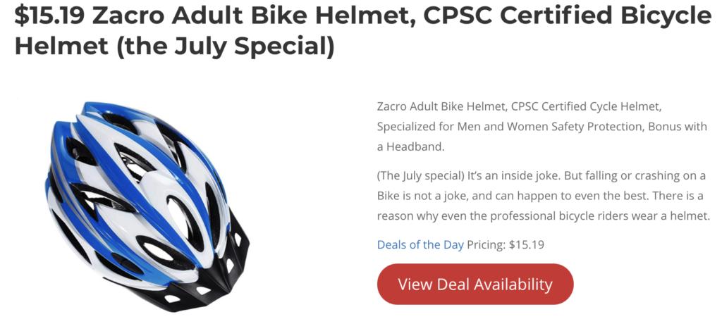zacro bike helmet