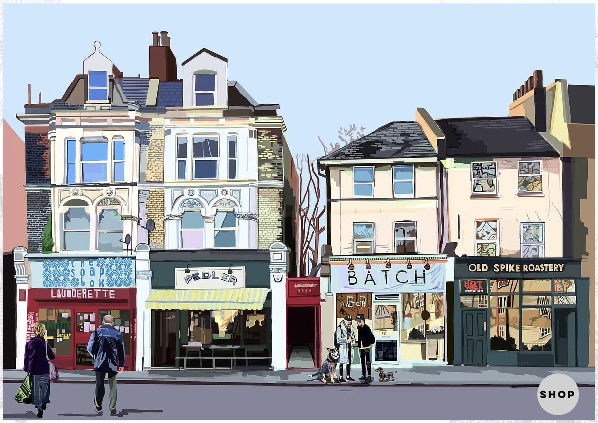 BatchBar's tweet photo. Amazing image of @BatchBar and our neighbours @pedlerpeckham and @OldSpikeRoast by the wonderful @tomartacus.
•
Thanks to @ickle_becks for getting for us! It’s going in a prime spot!
•
#batch #batchbar #peckham #peckhamrye #dulwich #eastdulwich #arrowhead #bestcommunity https://t.co/8cQm2uvOaM