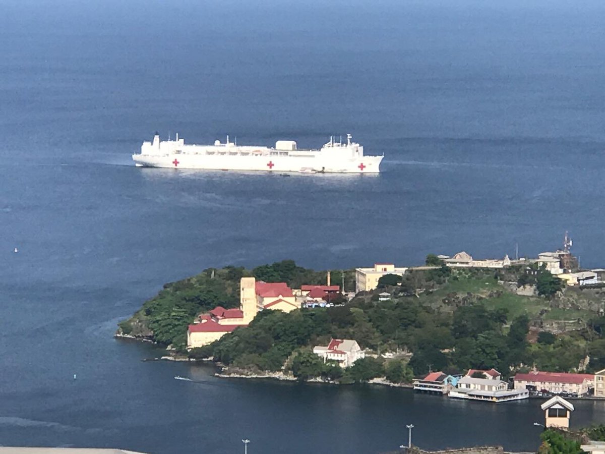 Usembassy Bridgetown On Twitter The Usnavy Hospital Ship Usns