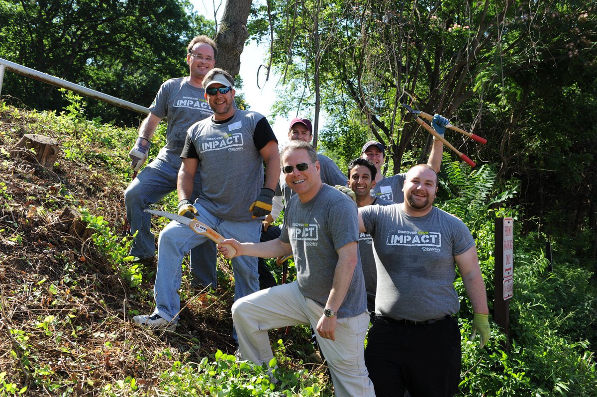 JoinDiscovery's tweet photo. Being a purpose-driven company is in @DiscoveryIncTV's core DNA. Next week, we will be holding our annual #ImpactDay. This day is all about our global employees showing how we are #Purposeful by taking a day off from work to make an impact in our communities. https://t.co/WP4X8MiaPN
