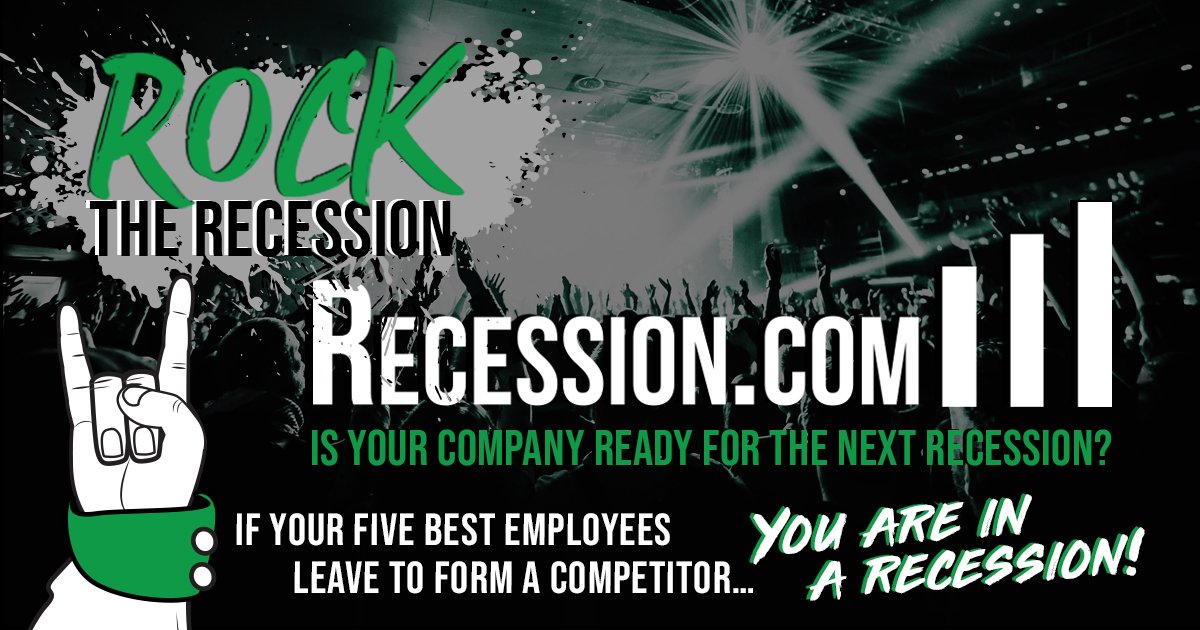 jpslain's tweet image. With our team of experts behind you, you’ll have the know-how to keep your business thriving &amp;amp; growing while keeping your staff happy &amp;amp; loyal. Get a sneak peek &amp;amp; download the first chapter at recession.com
#RockTheRecession #JonathanSlain #PaulBelair #EmployeeRetention