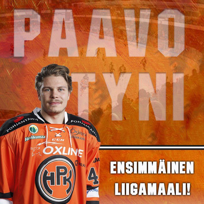 Ensimmäinen Liiga-kausi
Ensimmäinen ottelu
Ensimmäinen vaihto
Ensimmäinen laukaus
Ensimmäinen maali
PAAVO TYNI! 💪

#HPK #MUNHPK #Liiga