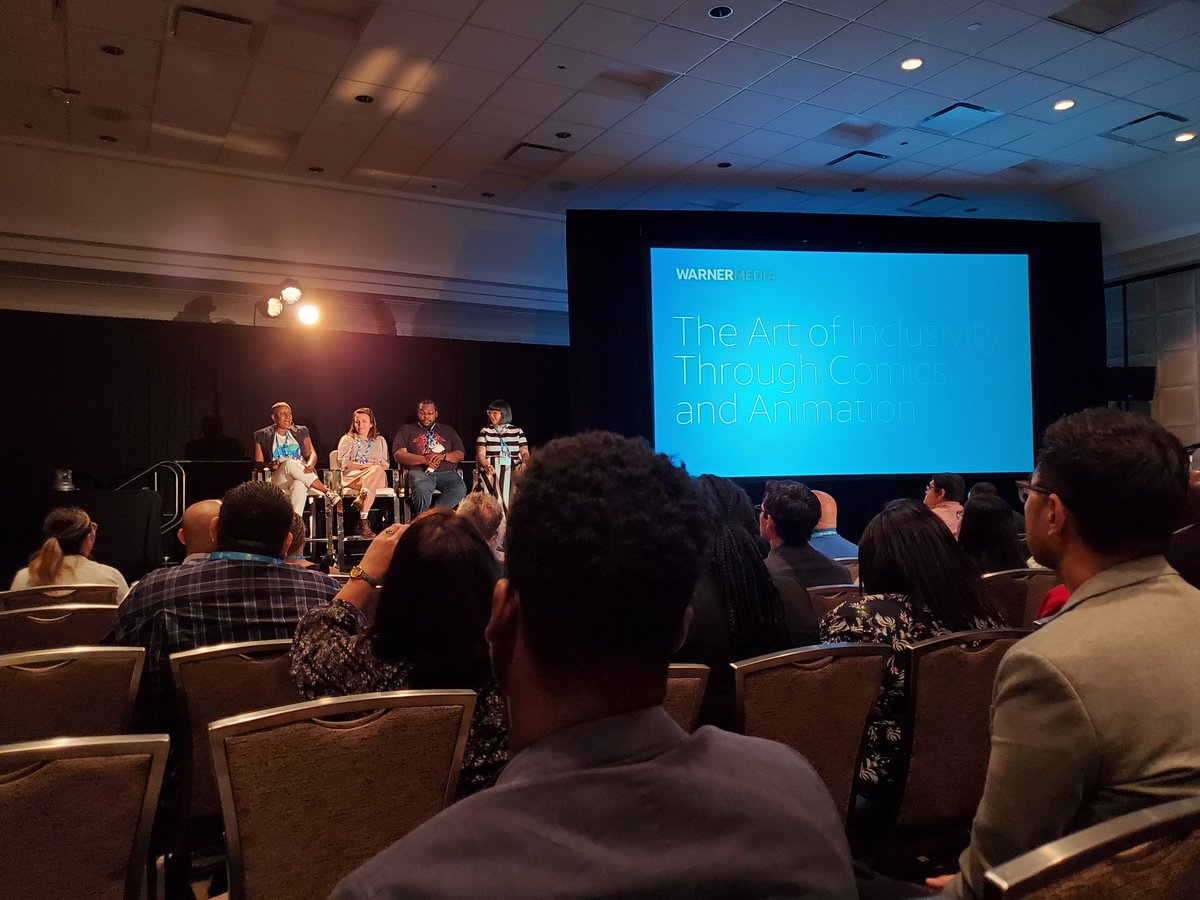 The art of inclusivity through comics and animation!!! #ATTEGC19