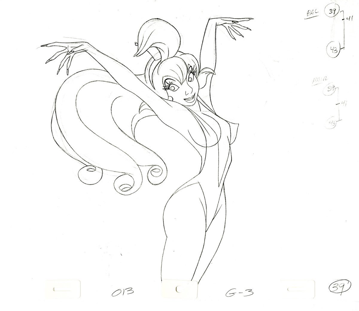 ...Some great model sheets of #DonBluth `s #Daphne  from #DragonsLair & Kimmy from #SpaceAce 
