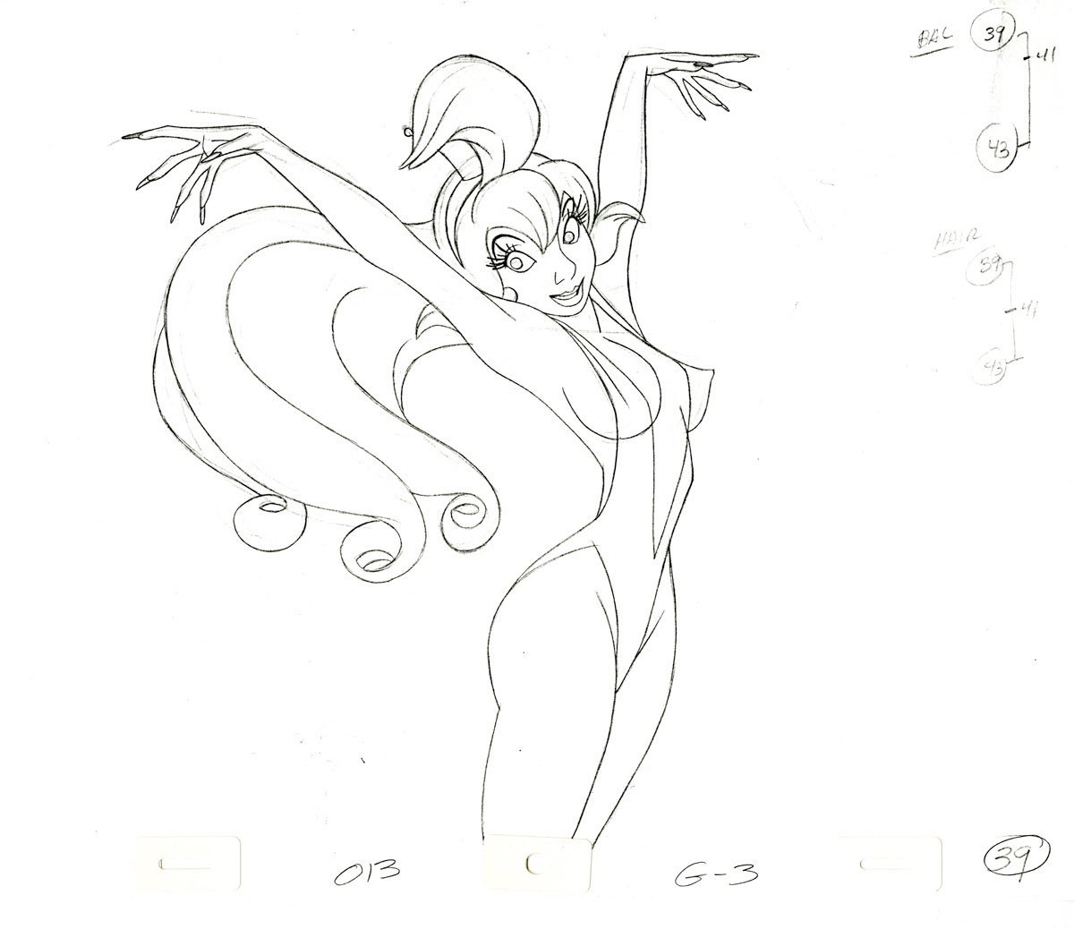 ...Some great model sheets of #DonBluth `s #Daphne  from #DragonsLair &amp; Kimmy from #SpaceAce 