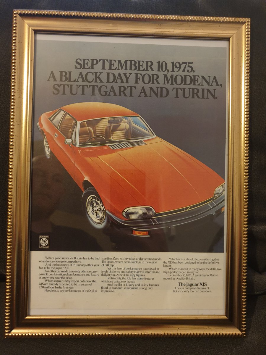classic_sale's tweet photo. 44 years old Jaguar XJS original framed ad #jaguar #leapingcat π¬π§ #70s #classiccars #forsale
Β£14.99 with free UK delivery
DM for details or for other makes/models you are looking for https://t.co/HAwnPqs0v9