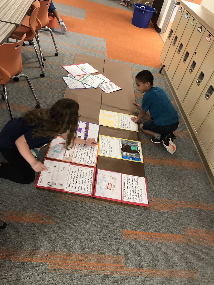 When social studies and ELA collide! Making timelines on our first novel, School Days According to Humphrey <a href="/LongfellowElem3/">Longfellow Elementary School</a> #MIGHTYmustangs