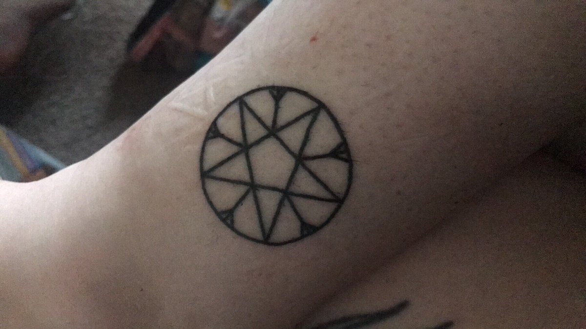 Onehellofabutt's tweet photo. //got a Friday the 13th Tattoo~ https://t.co/5YPIowT8M6