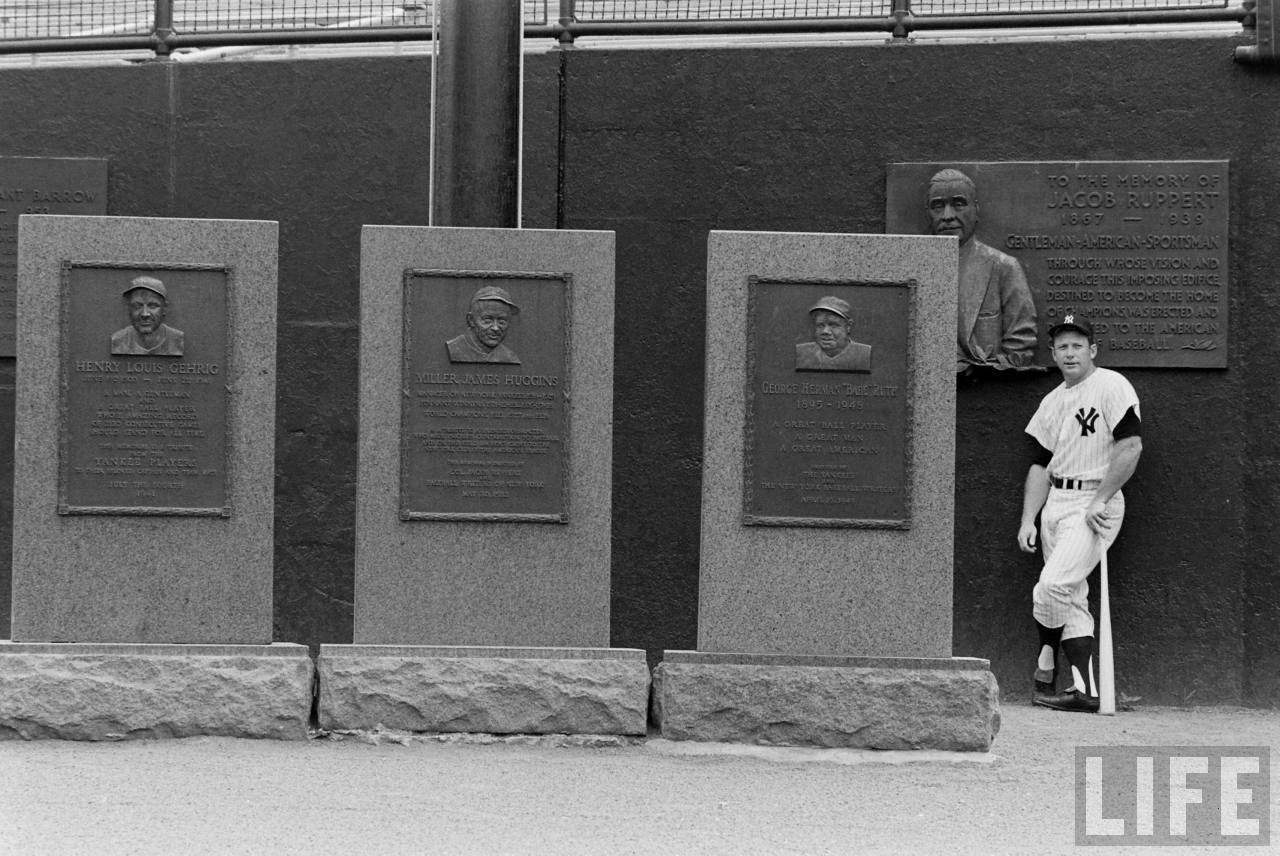 Jimmy from the Bronx on X: #RandomAfternoonThoughts I miss the three  Monuments: Babe Ruth, Lou Gehrig and Miller Huggins, in CF, on the actual  field, at #YankeeStadium Wouldn't it be great if
