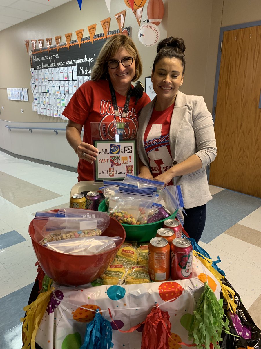 Just when you are thinking, “How could Friday the 13th get any worse?” You are giving a more than needed surprise!!  Thank you Carla and Ericka! @ASE_Mavericks <a href="/carly41595/">Carla Carter</a> <a href="/kerrygain/">Kerry Gain</a> <a href="/cisdnews/">Comal ISD</a> <a href="/Supt_comalisd/">Andrew</a>