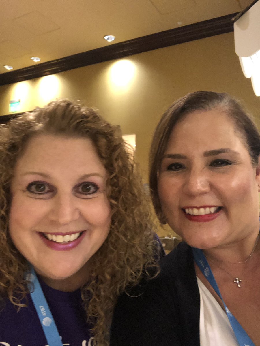Reconnecting with great people at #ATTEGC2019