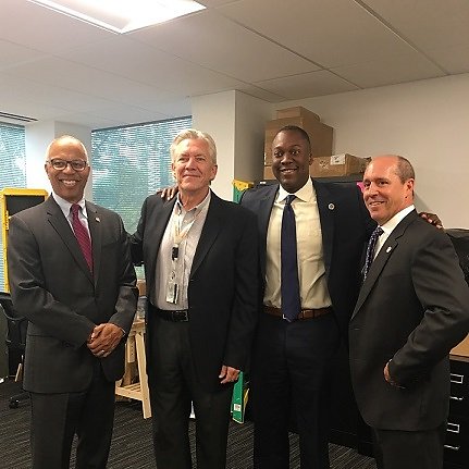 rfidCollect's tweet photo. Maryland and Howard County officials got a glimpse of the future of #RFID and #sensor technology at rfidCollect's lab. 
It was a pleasure hosting @BoydKRutherford, @HoCoGovExec and @LarryTwele 
https://t.co/tQQ7Gi5Tdg https://t.co/9yVjEKFu2g