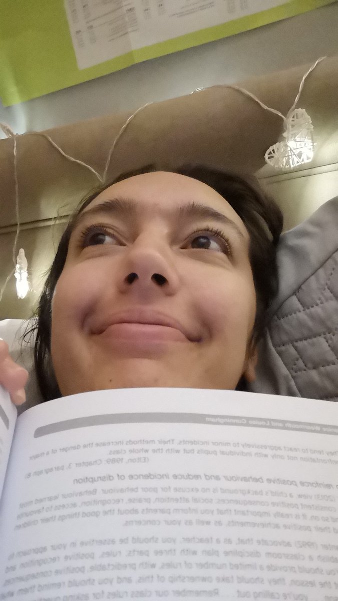 NatHarrison3's tweet photo. Friday night reading around behaviour management! Something that has previously been a little daunting to me. Having been in school this week however has put my mind at ease! https://t.co/OhuGu1Aj78