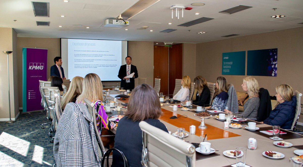 WCDArgentina's tweet photo. Muchas gracias @KPMGArgentina por invitarnos a un desayuno de actualización para conocer las novedades relativas al Nuevo Régimen de Control Cambiario y a las restricciones impuestas por el @BancoCentral_AR https://t.co/BQLZm4mtEX
