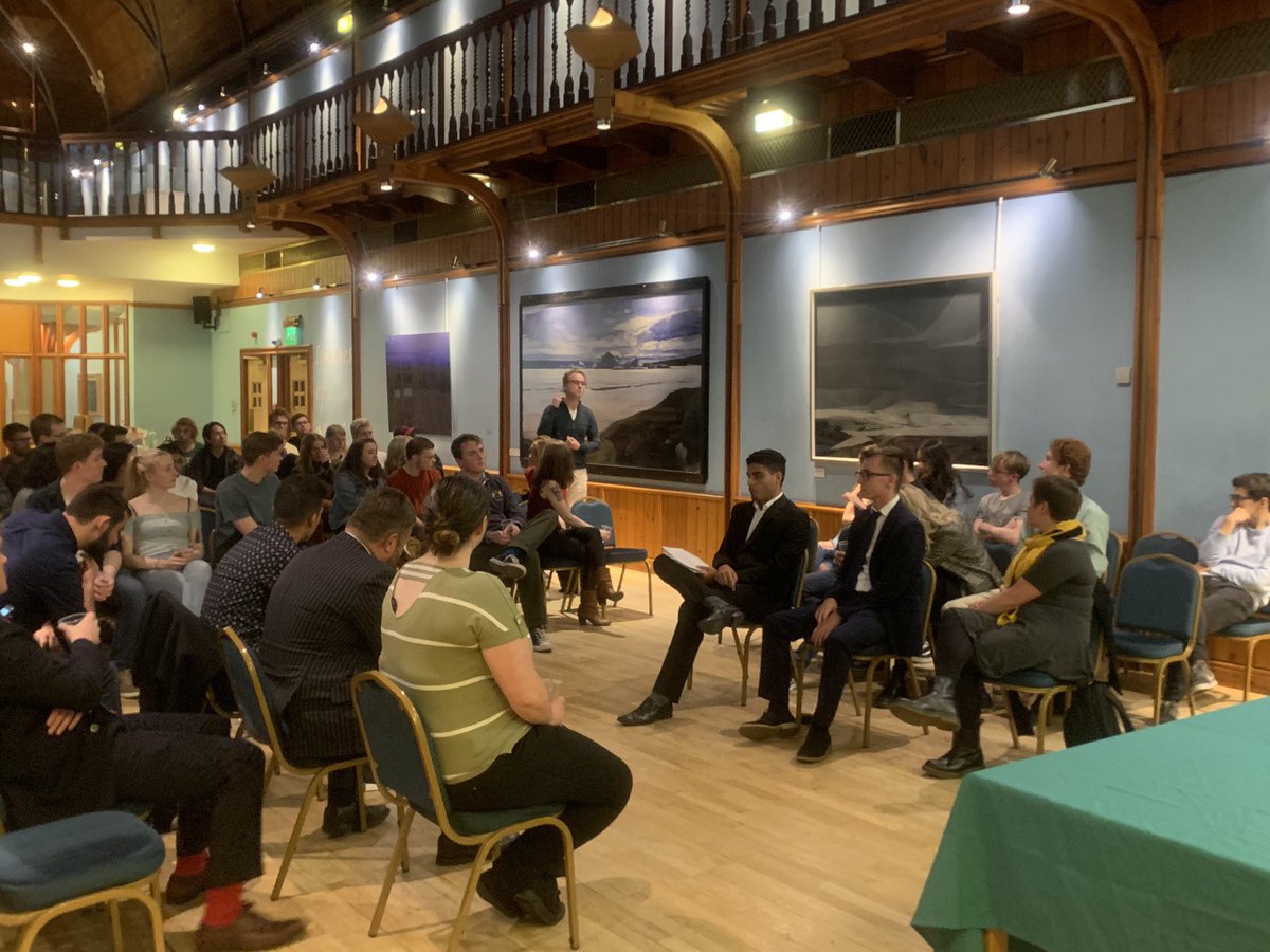 We had a an interactive debate on Scottish independence and Brexit. Thanks to the guest speakers and everyone who attended. 
<a href="/KirstySNP/">Kirsty Blackman</a> <a href="/aberdeenuni/">University of Aberdeen</a> <a href="/AberdeenUniLaw/">Aberdeen Law School</a>