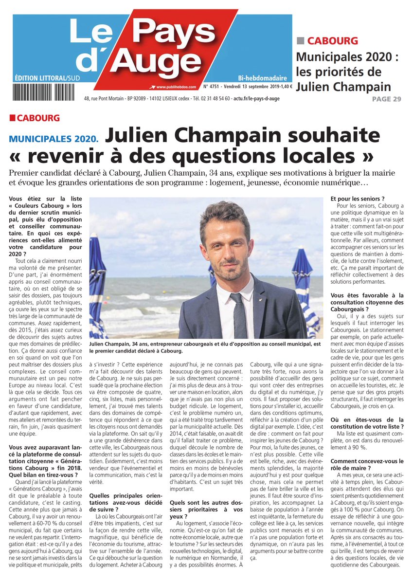 Julien Champain tweet media