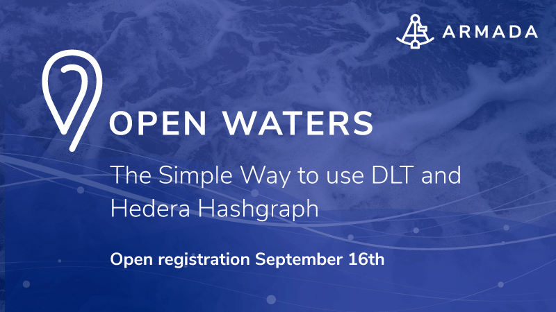 ArmadaChain's tweet photo. Introducing Armada Open Waters: The Simple Way to Use DLTs and Hedera Hashgraph

https://t.co/4gKQsqNCLq

#openwaters #Hashgraph #hbar #Armadachain #hedera #blockchain https://t.co/4R1cEvU4gs
