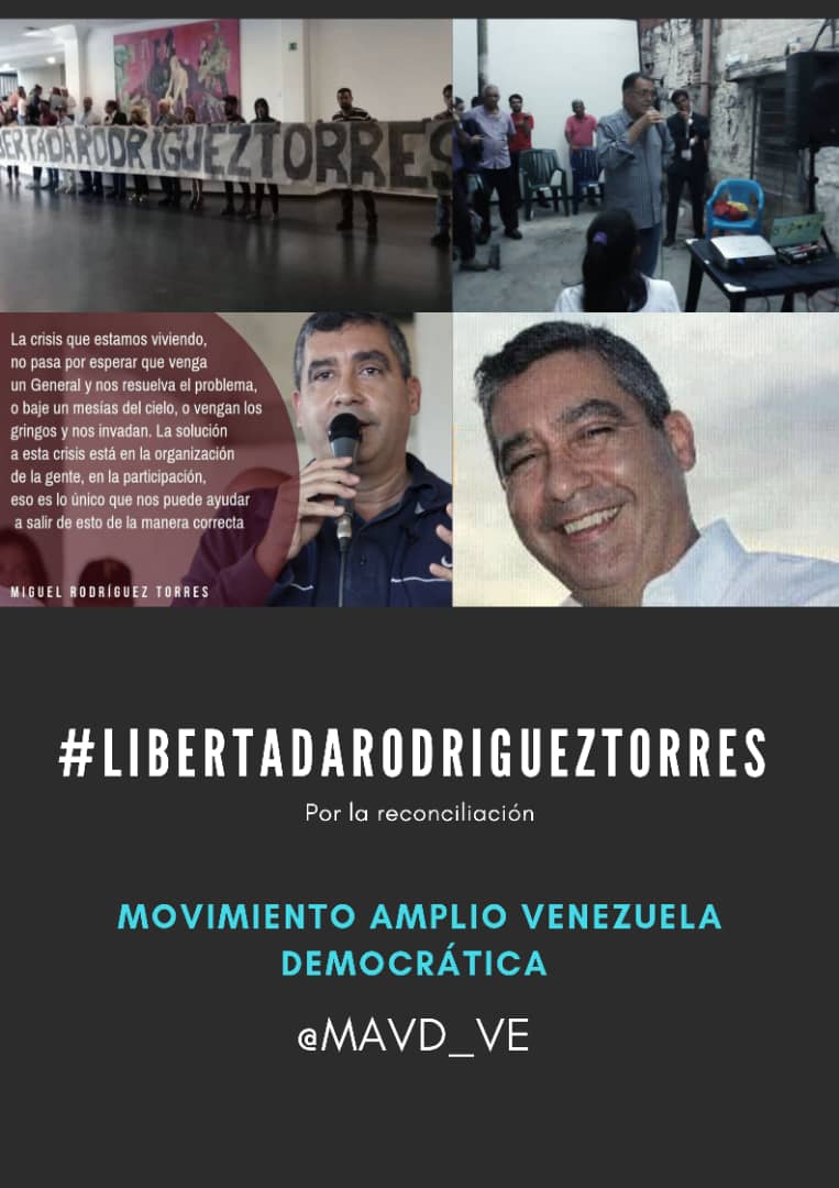WGBM44's tweet photo. Hoy 13 de septiembre se cumplen 1 año y seis meses de la prisión ilegal e inconstitucional del MG Miguel Rodríguez Torres. Se le han Violado todos sus DDHH juicio amañado y negador de la justicia 
#LibertadARodriguezTorres
@mbachelet @Almagro_OEA2015 #13Septiembre https://t.co/P6IzpRhydG