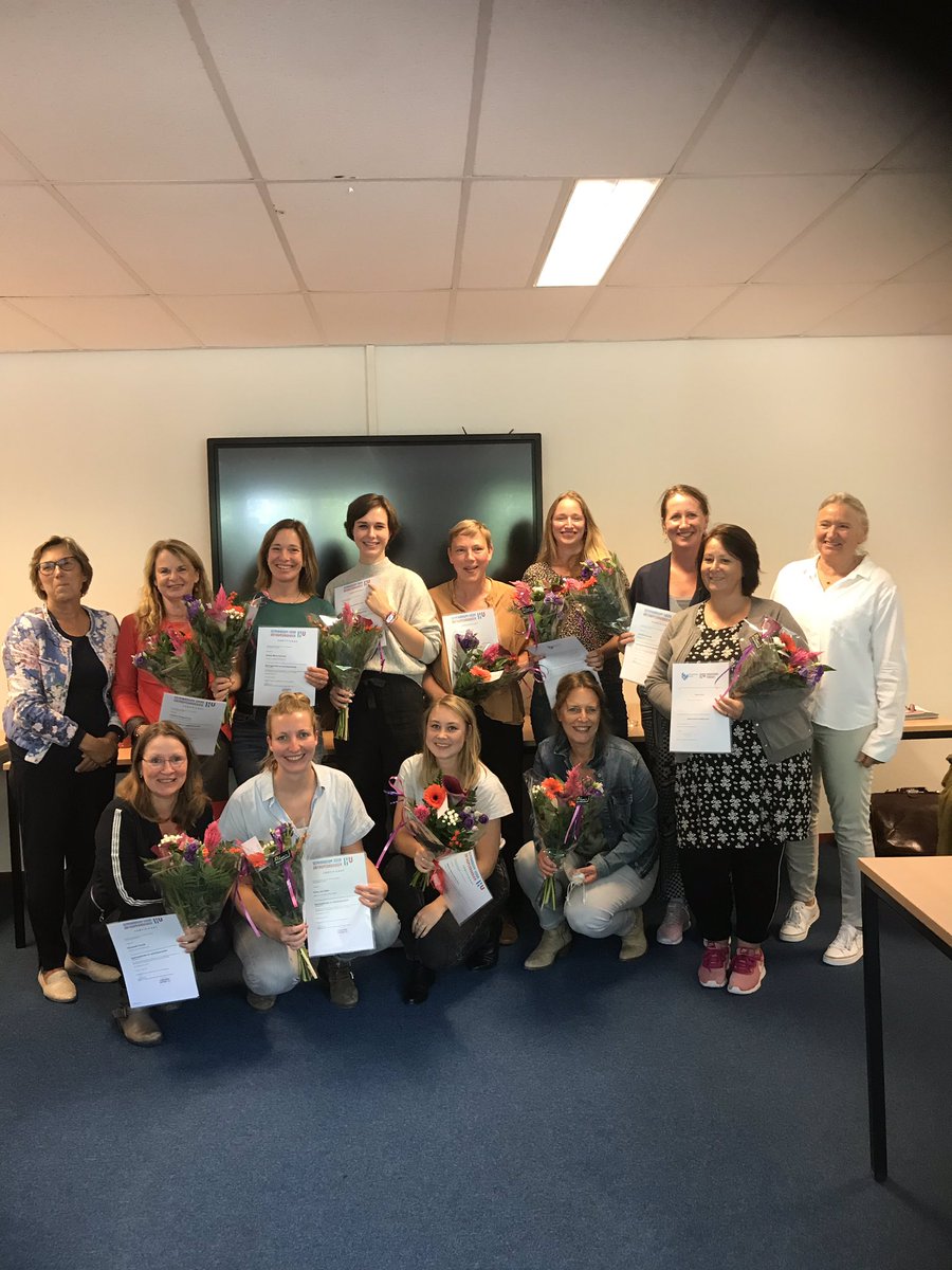 Trots op al die medewerkers die vandaag gecertificeerd zijn voor de modules Speldiagnostiek en Spelbegeleiding als onderdeel van de master Educational Needs! Dat heeft veel meerwaarde voor de peuters die bij Spelenderwijs komen!