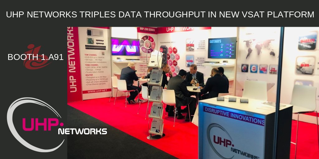 UHP Networks is at IBC 2019 demonstrating their New VSAT Platform. Visit UHP Booth 1.A91 or contact communications@uhp.net to schedule a meeting. lnkd.in/e92-Vgj #IBCShow