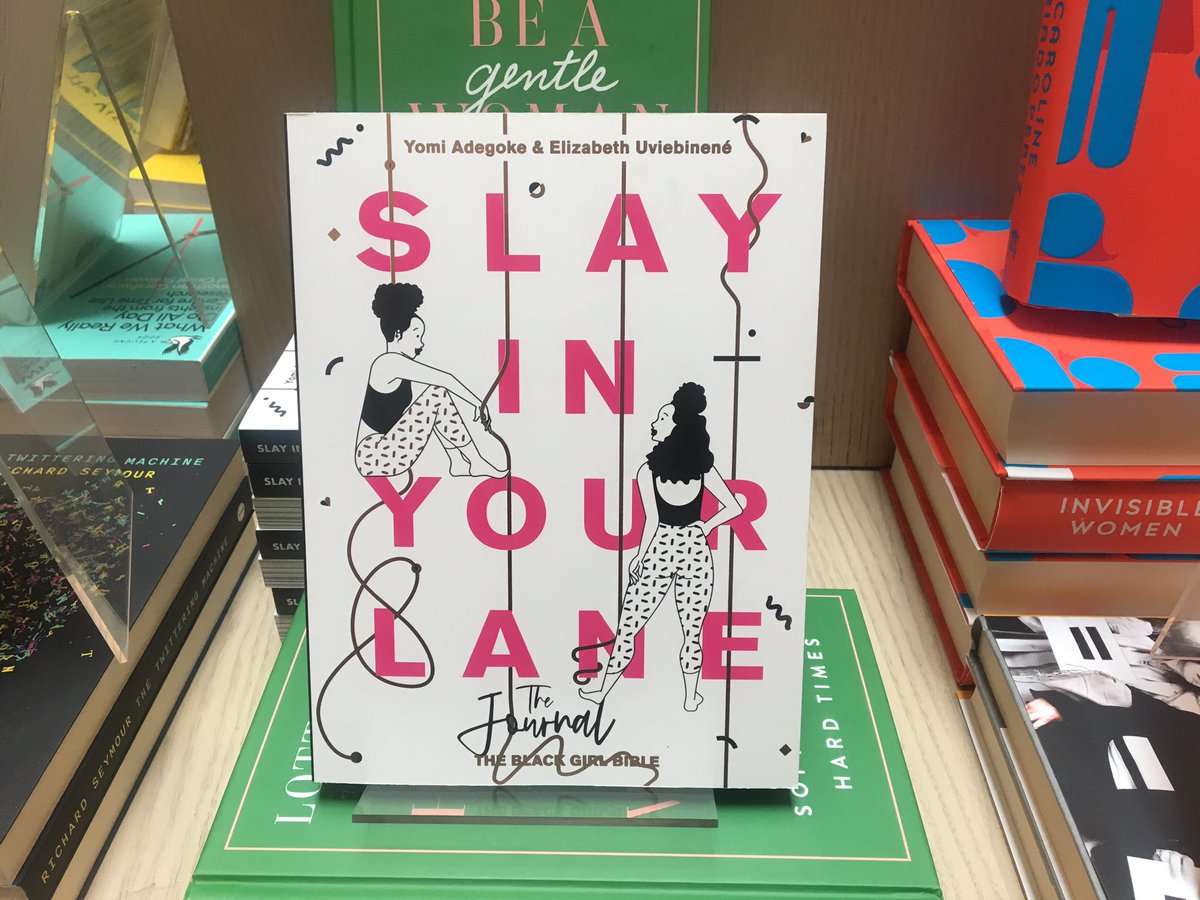 Well, another #Friday @Foyles 
#SlayinYourLaneJournal @yomiadegoke @lizuvie 

#LifeJournals #Accessories