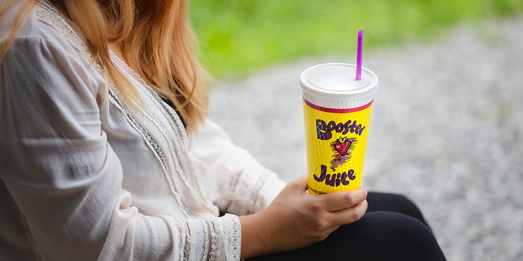 boosterjuice's tweet photo. Decisions, decisions 🤔 Which Booster Juice flavour are you craving most right now? We have 29 delicious smoothies on our menu, plus a revolving selection of thirst-quenching feature flavours! Today we’re vibing… a Pomegranate Punch! #smoothielover #BoosterJuice #pomegranate https://t.co/UVYyrbPhEI