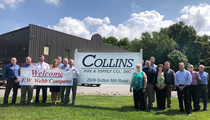 fwwebb's tweet photo. We are excited to announce that we will be acquiring the Collins Pipe & Supply location in Aston, PA. #WelcomeToWebb Learn more: https://t.co/TuPpAnKe9X https://t.co/9lpB5hYlhA