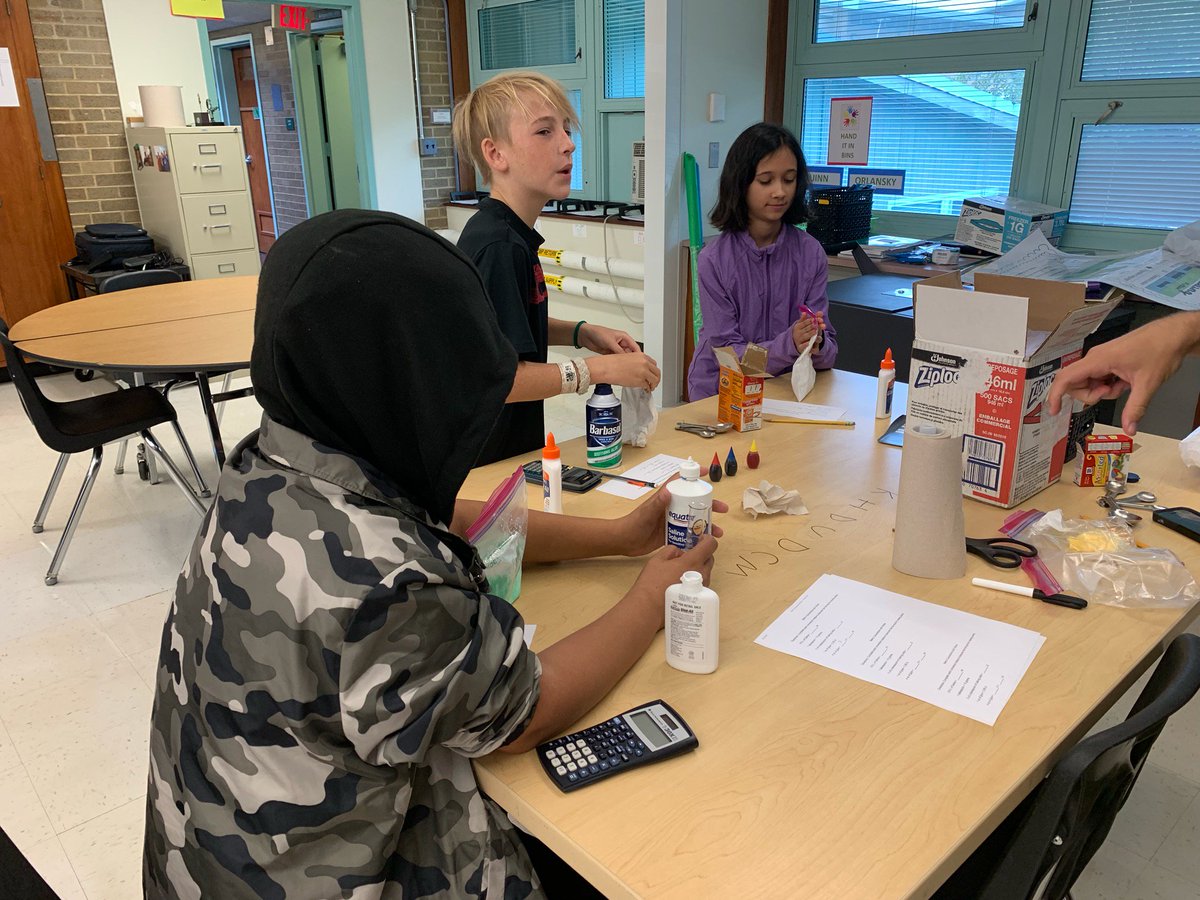 WVMSDragons's tweet photo. Ss on our #NOWteam calculated metric conversions to #discover the formula for making #slime!! #discovery #PBL #WVMS #LMSD #iteach #2ndary #middleschool https://t.co/U1Po6lSEgZ