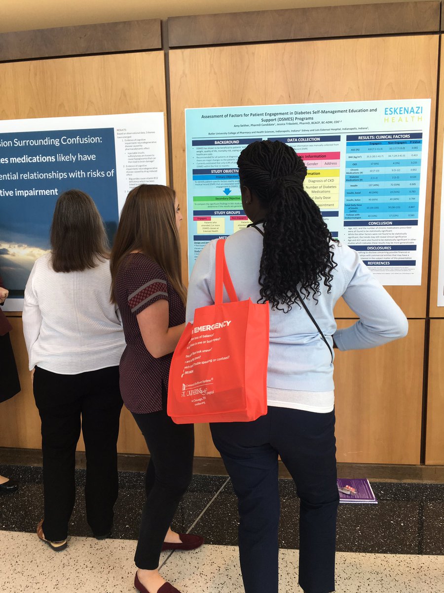 Jtriboletti's tweet photo. Poster time @IndianaAADE #sharediabetes https://t.co/MSNKy1Msmc