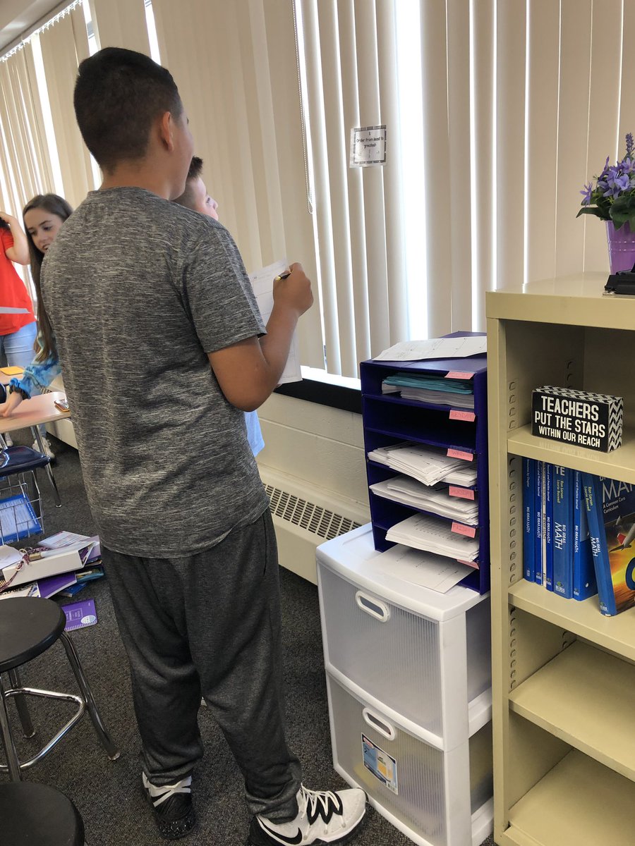 MissDarnell7's tweet photo. Rational and Irrational Number Stations in 8th grade Pre-Algebra today! Students loved getting up out of their seats and moving around! https://t.co/XI6FrzKc8G