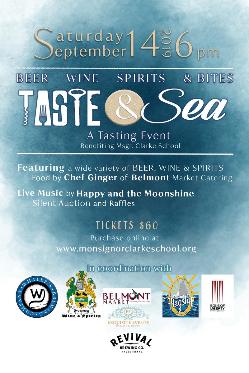 MsgrClarke's tweet photo. Why you don't want to miss Taste &amp; Sea tomorrow. Click to Read https://t.co/2dyzfkryJY https://t.co/7yKLcrSjmQ