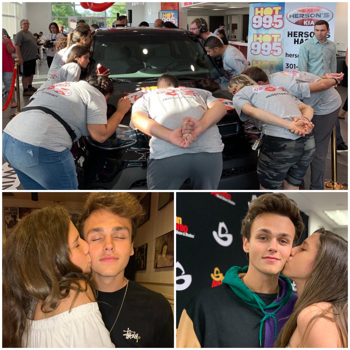 WdWminis's tweet image. Hey @hot995, I see you’re running a #kissittowinit Kia contest! Can we please follow the same criteria for the @whydontwemusic pop up shop performance contest? We know our big sis, @maraismangos could win!!!! 😍😘🥰 RT if you agree with the contest idea...   
#supportivesiblings