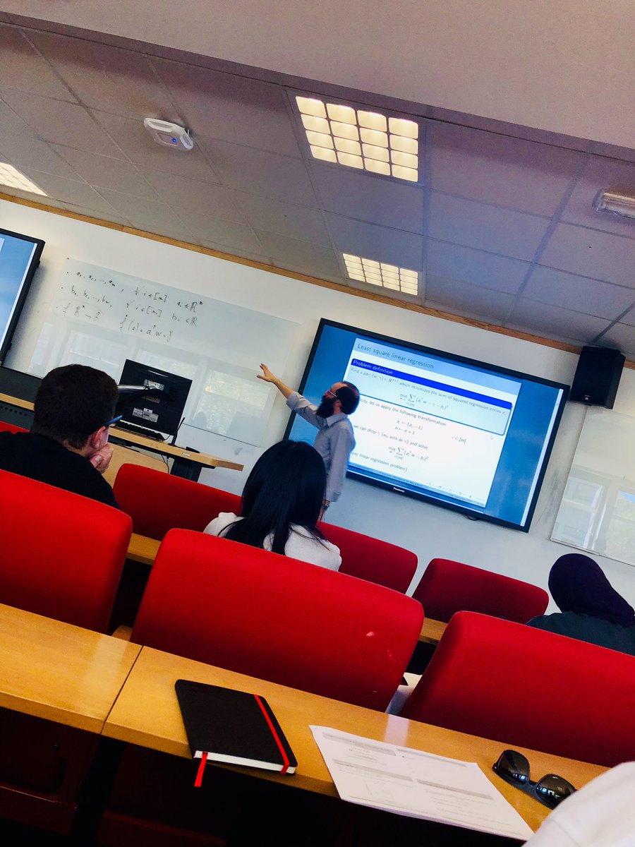 AledWMaths's tweet photo. It was fantastic to spend the week at the @unisouthampton for the #NATCOR course on combinatorial optimisation 😊 One particular highlight was  @StefanoConiglio’s talk entitled “integer programming and norm minimisation for data science” #research #math #mathematics #DataScience https://t.co/NzfFwxJTbT