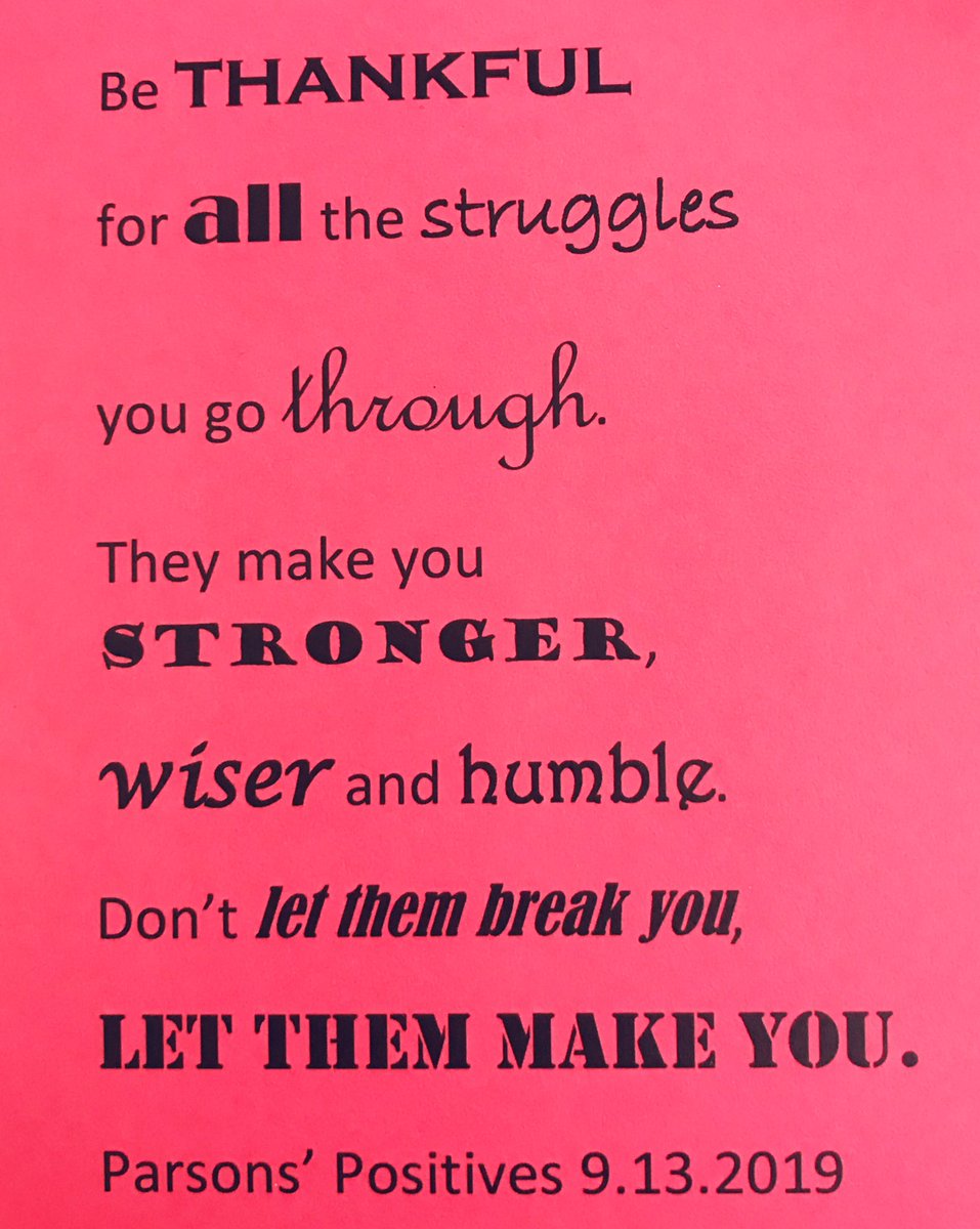 MrsFruff's tweet photo. Happy Friday! #parsonspositives #parsonsportable #rst #teachersintraining #cyranch #bethankful https://t.co/LKhwi5IR3s