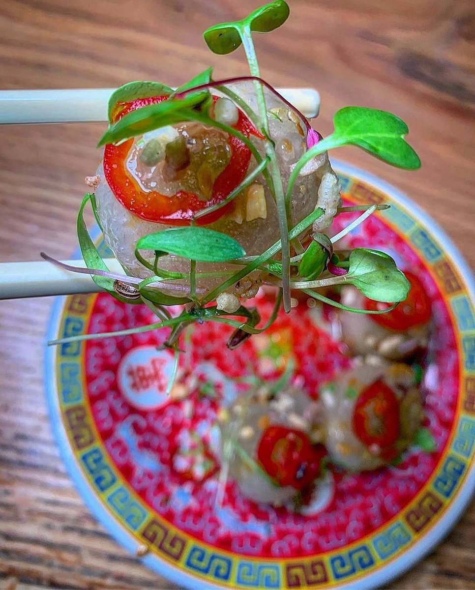 Hanumanh_DC's tweet photo. 😍Everyone always remember their first Sakoo 🐒💛 

🙏Reposted from @thebaltimorefoodie (@get_regrann) - 🥟 If you haven’t been to the @hanumanh_dc Pop-up at @doimoidc ‘s @destinationweddingdc go and order the sakoo yadsai...

#LaoFood #LaoFoodMovement #LaoBar #NewLao #ChefSeng https://t.co/um41tgWPdo