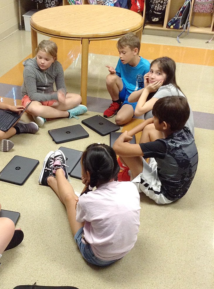 dhe176_178's tweet photo. Reading our stories to our groups #WRITINGRULES @DHElementary https://t.co/GQdNQ74X9w