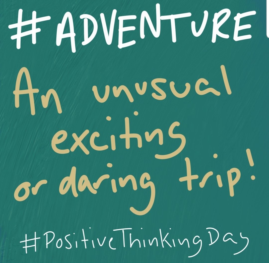 During #PositiveThinkingDay this Friday 13th we explored uplifting words including #adventure 

This description stuck with me!

Adventure, an unusual exciting or daring trip!

#learningdisabilities #outdoorlearning