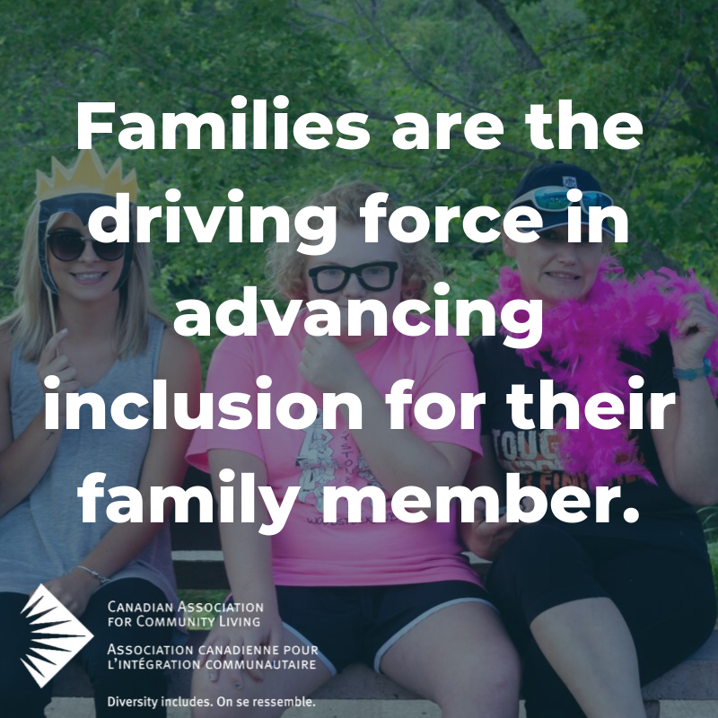 InclusionCA's tweet photo. Canada’s policies, initiatives, spending, and practices must be designed to acknowledge the important role families play in #inclusion. #elxn43 https://t.co/9NPkxvrTnK https://t.co/DAeYL14isY