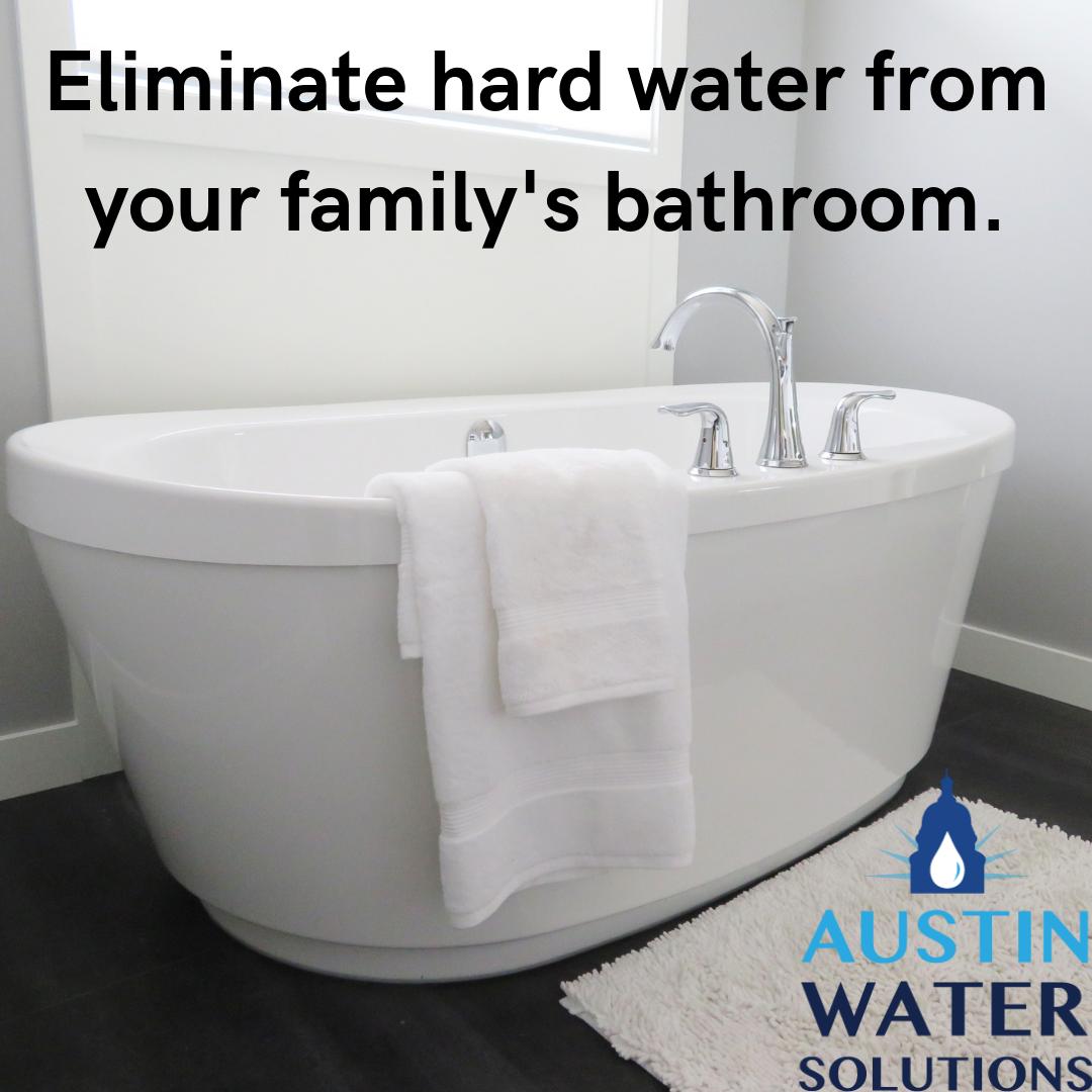 It's hard to get clean in hard water! Call us today and let us help you eliminate Austin's hard water problem! #austinwatersolutions #cleanwater #hardwaterproblems #getclean