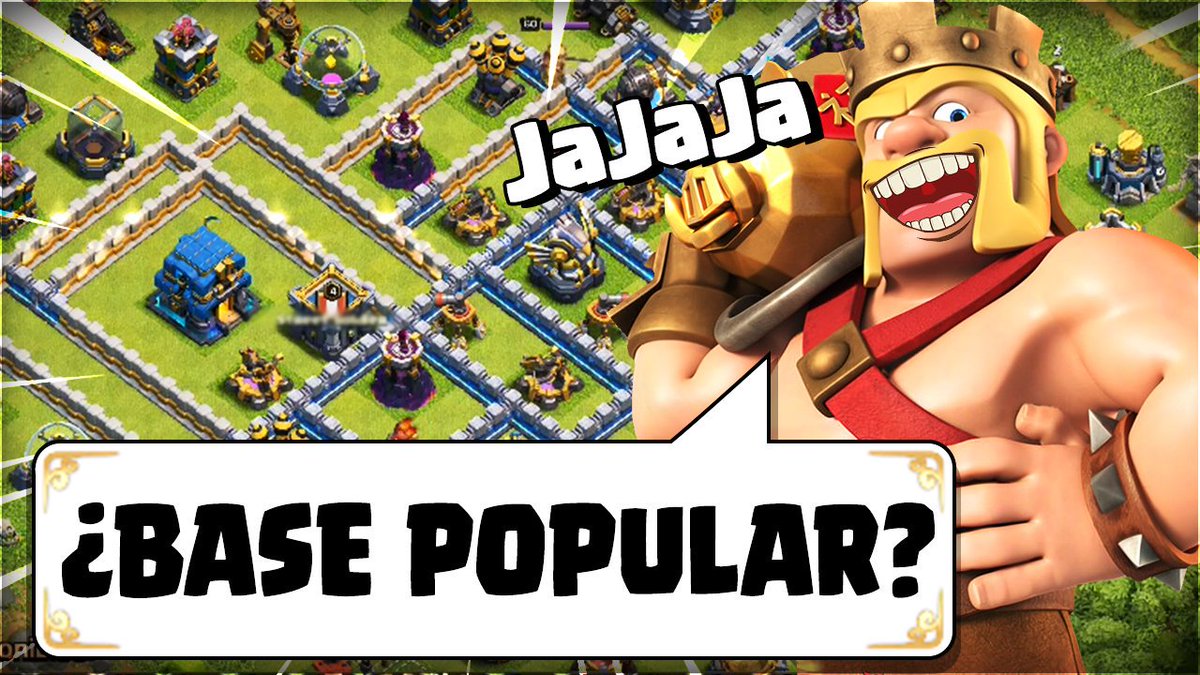 📢ESTAS de SUBIDA DE COPAS o en GUERRA DE CLANES y ALGUNA VEZ te han salido BASES DE ESTE TIPO ⁉️

🔥Hoy os traigo un vídeo de gran utilidad para perderle el miedo a las bases populares de Internet🔥

🔁Ríete de ellas y consigue plenos con facilidad!

📺youtu.be/JH4Ud6vzGYU