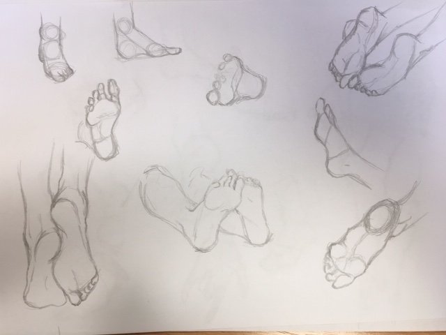 How To Draw Legs And Feet