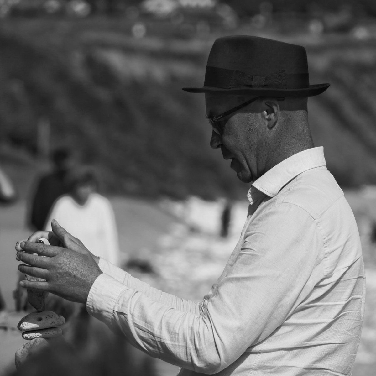 ApertureF2's tweet image. Stone Artists at Bridlington, East Yorkshire, this afternoon.