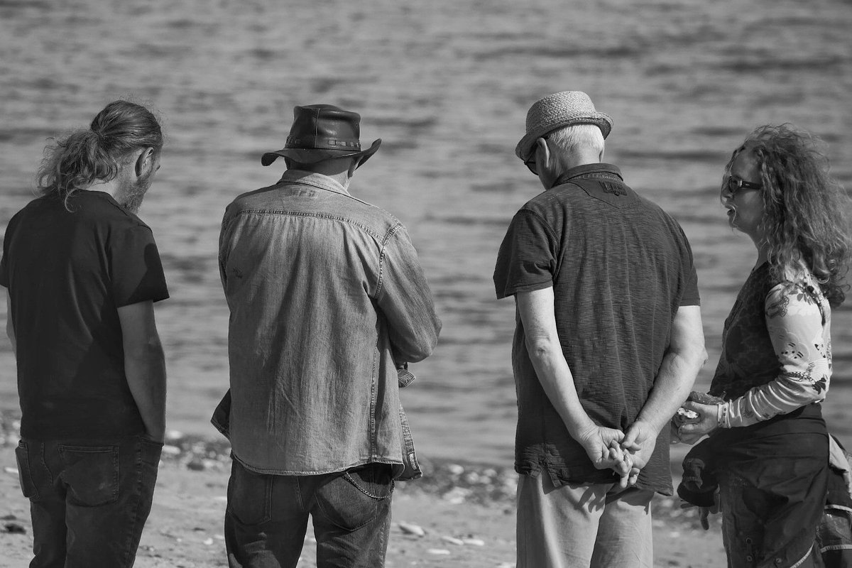 ApertureF2's tweet image. Stone Artists at Bridlington, East Yorkshire, this afternoon.