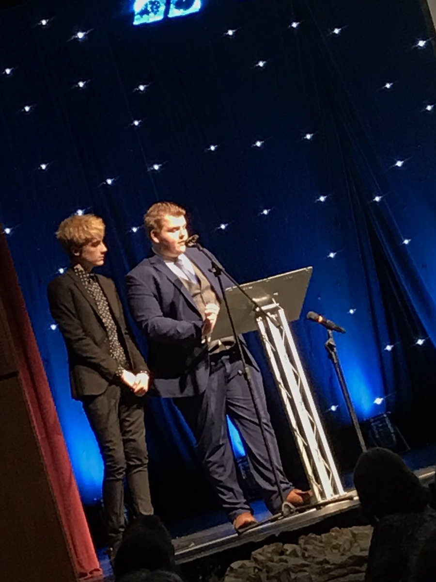 and we’re off! #youthawards